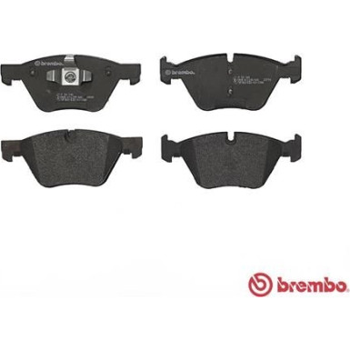 Brembo | Bremsbelagsatz, Scheibenbremse | P 06 040