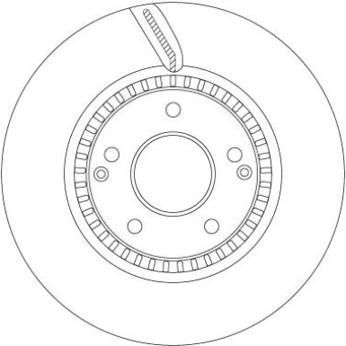 TRW | Bremsscheibe | DF6883S