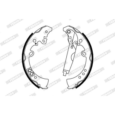 Ferodo | Bremsbackensatz | FSB4010 Ferodo | Bremsbackensatz | FSB4010