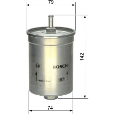 BOSCH | Kraftstofffilter | 0 450 905 007