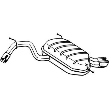 Bosal | Endschalldämpfer | 220-109