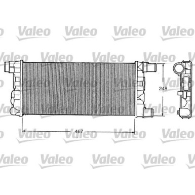 Valeo | Kühler, Motorkühlung | 730520