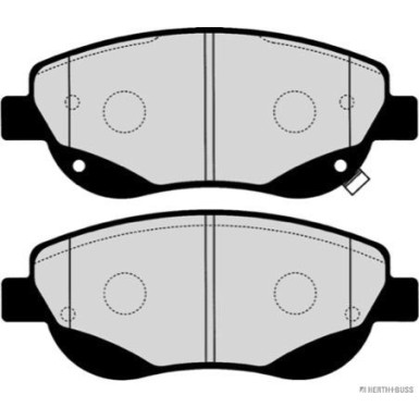 Herth+Buss Jakoparts | Bremsbelagsatz, Scheibenbremse | J3602003