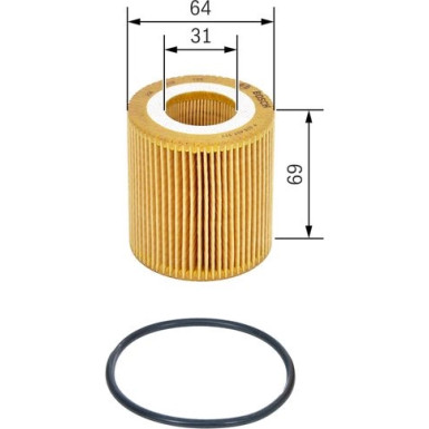 BOSCH F 026 407 177 Ölfilter