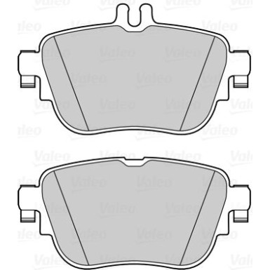 Valeo | Bremsbelagsatz, Scheibenbremse | 302309