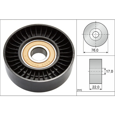 INA | Spannrolle, Keilrippenriemen | 531 0677 30