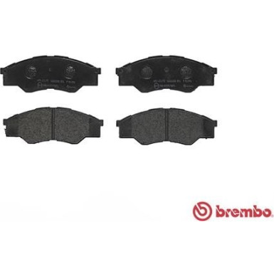 Brembo | Bremsbelagsatz, Scheibenbremse | P 83 096