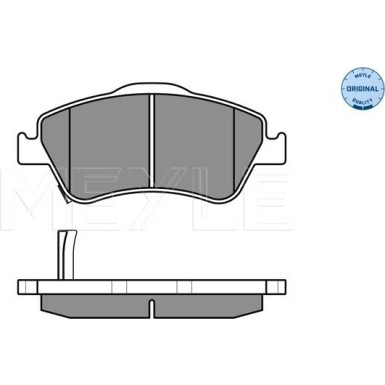 Meyle | Bremsbelagsatz, Scheibenbremse | 025 241 2219/W