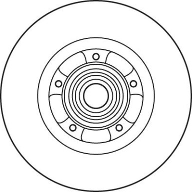 TRW | Bremsscheibe | DF6044BS