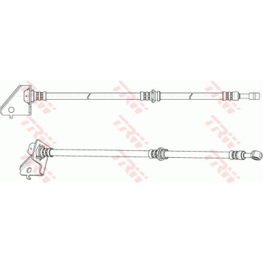 TRW | Bremsschlauch | PHD1121