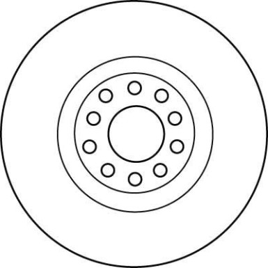 TRW | Bremsscheibe | DF4209S