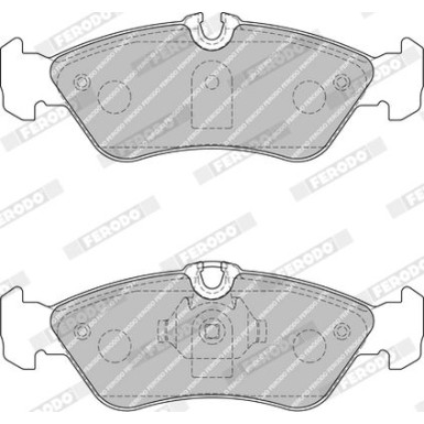 Ferodo | Bremsbelagsatz, Scheibenbremse | FVR1876