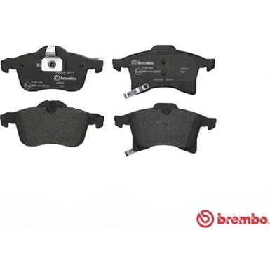 Brembo | Bremsbelagsatz, Scheibenbremse | P 59 045