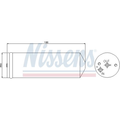 Nissens | Trockner, Klimaanlage | 95065