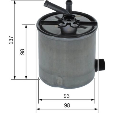 BOSCH | Kraftstofffilter | F 026 402 059