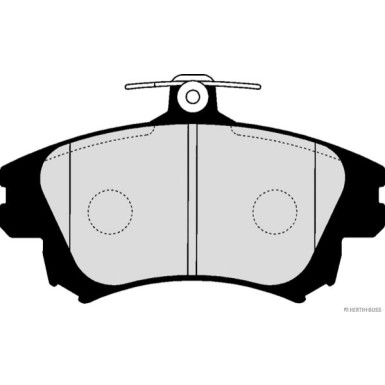 Herth+Buss Jakoparts | Bremsbelagsatz, Scheibenbremse | J3605042