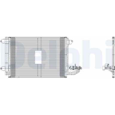 Delphi | Kondensator, Klimaanlage | TSP0225482