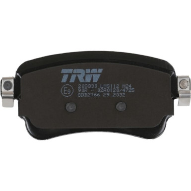 TRW | Bremsbelagsatz, Scheibenbremse | GDB2166 TRW | Bremsbelagsatz, Scheibenbremse | GDB2166