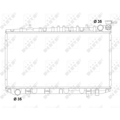 NRF | Kühler, Motorkühlung | 503497