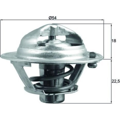 Mahle | Thermostat, Kühlmittel | TX 166 85D