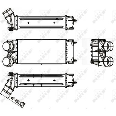NRF | Ladeluftkühler | 30191