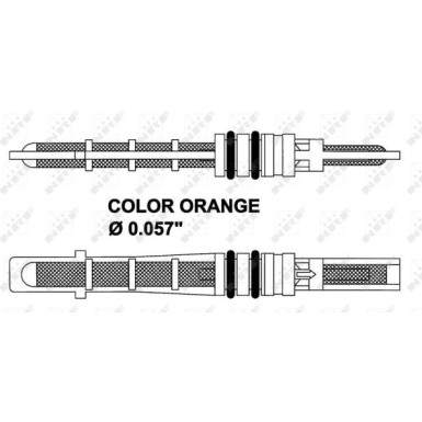 NRF | Expansionsventil, Klimaanlage | 38209
