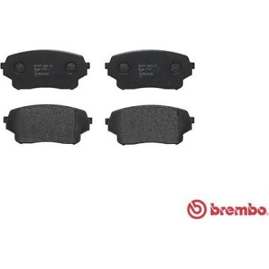 Brembo | Bremsbelagsatz, Scheibenbremse | P 79 019