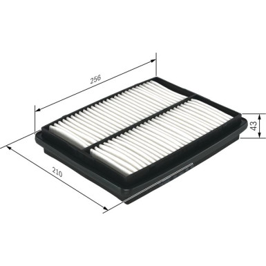 BOSCH 1 457 433 037 Luftfilter