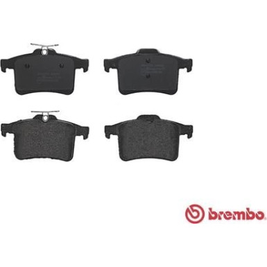 Brembo | Bremsbelagsatz, Scheibenbremse | P 36 026