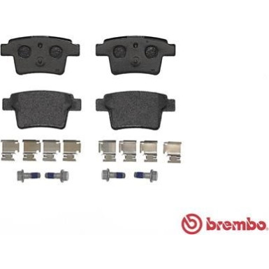 Brembo | Bremsbelagsatz, Scheibenbremse | P 24 063