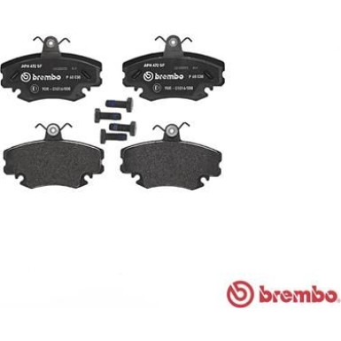 Brembo | Bremsbelagsatz, Scheibenbremse | P 68 038