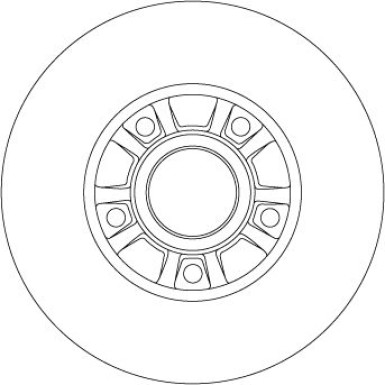 TRW | Bremsscheibe | DF4273BS