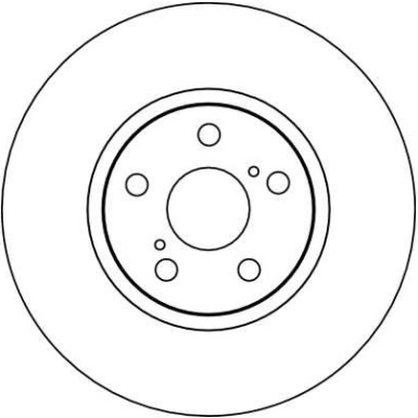 TRW | Bremsscheibe | DF4100