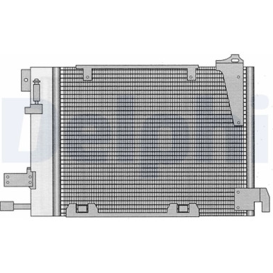 Delphi | Kondensator, Klimaanlage | TSP0225221