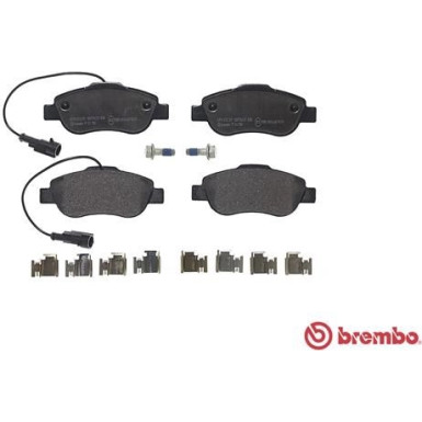 Brembo | Bremsbelagsatz, Scheibenbremse | P 24 150