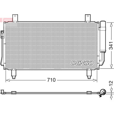 Denso | Kondensator, Klimaanlage | DCN45006