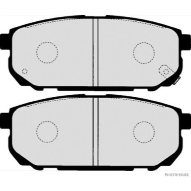 Herth+Buss Jakoparts | Bremsbelagsatz, Scheibenbremse | J3610305