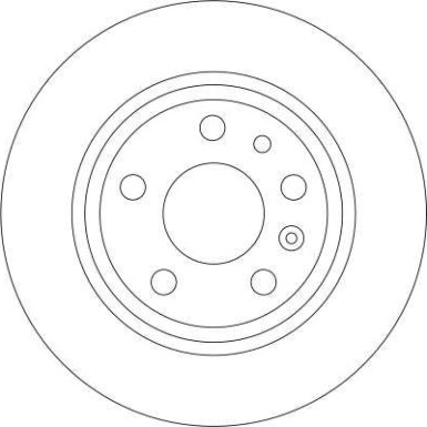 TRW | Bremsscheibe | DF4279