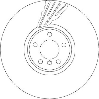 TRW | Bremsscheibe | DF6618S