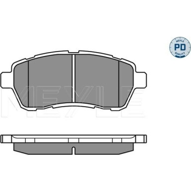 Meyle | Bremsbelagsatz, Scheibenbremse | 025 242 8316/PD