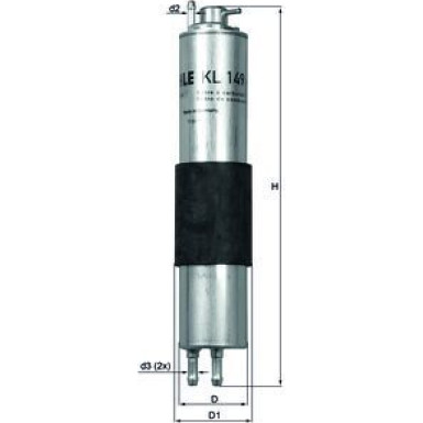 Knecht | Kraftstofffilter | KL 149