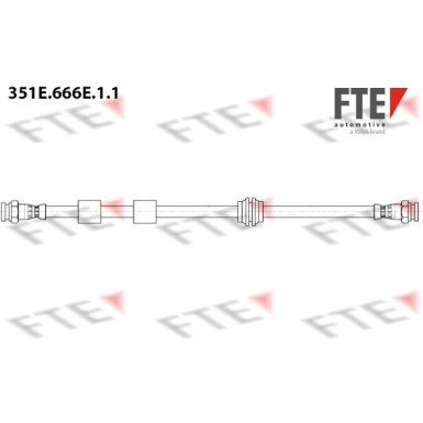 FTE | Bremsschlauch | 9240945