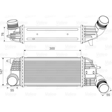 Valeo | Ladeluftkühler | 818620