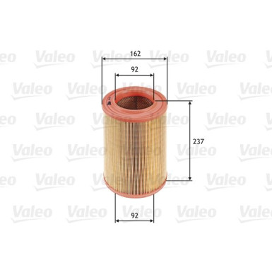 Valeo | Luftfilter | 585645