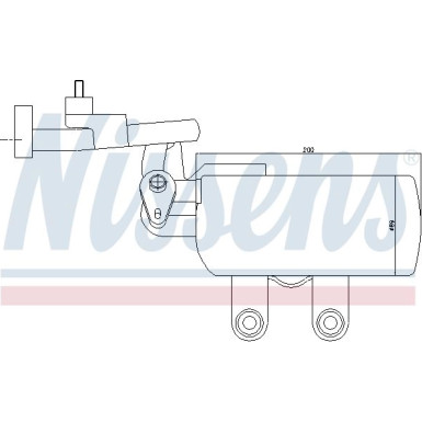 Nissens | Trockner, Klimaanlage | 95385