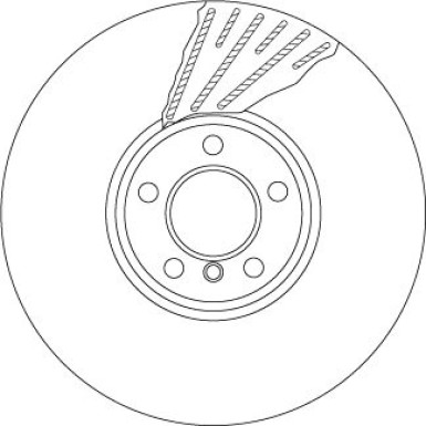 TRW | Bremsscheibe | DF6622S