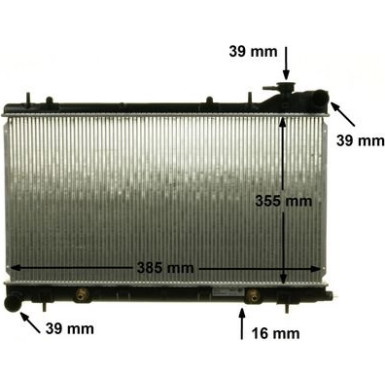 Mahle | Kühler, Motorkühlung | CR 1874 000S