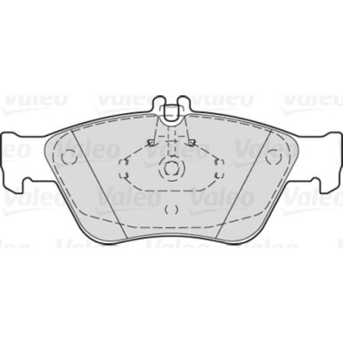 Valeo | Bremsbelagsatz, Scheibenbremse | 301357