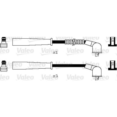 Valeo | Zündleitungssatz | 346084