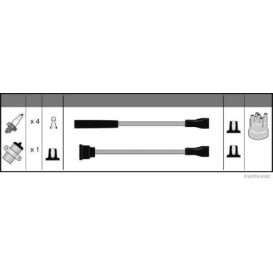 Herth+Buss Jakoparts | Zündleitungssatz | J5388001